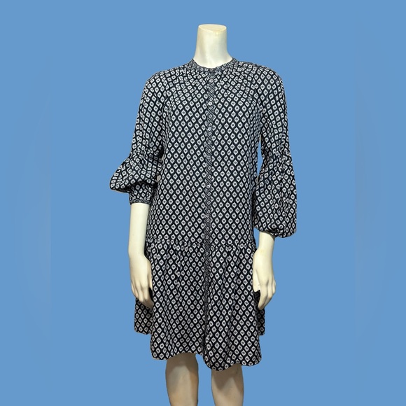 NWT Joie Long Sleeve Drop Waist Dress - Picture 1 of 6